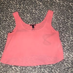 Pink Crop Top